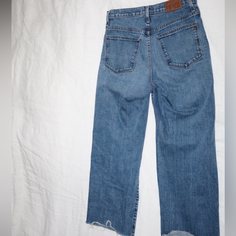 Madewell slim side leg crop jean size 27